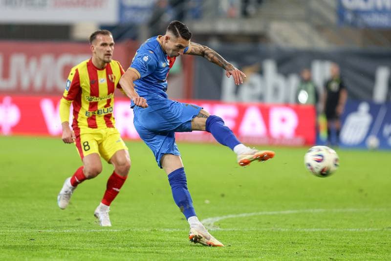 Football. PKO BP Ekstraklasa. Piast Gliwice - Korona Kielce. 31.10.2025