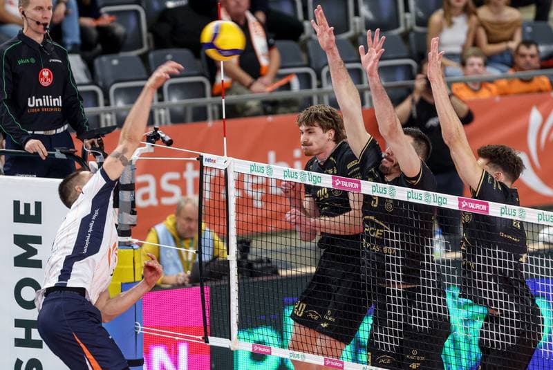 Volleyball. PlusLiga. JWS Jastrzebski Wegiel - PGE Projekt Warszawa. 01.11.2025