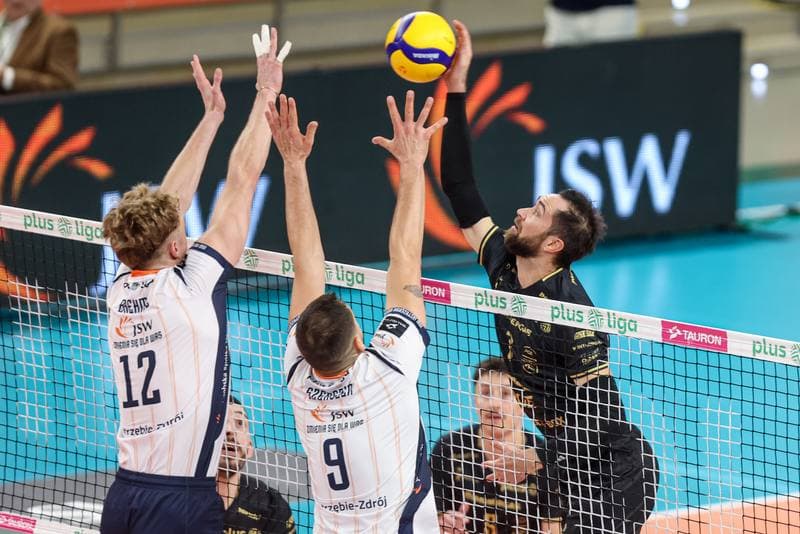 Volleyball. PlusLiga. JWS Jastrzebski Wegiel - PGE Projekt Warszawa. 01.11.2025