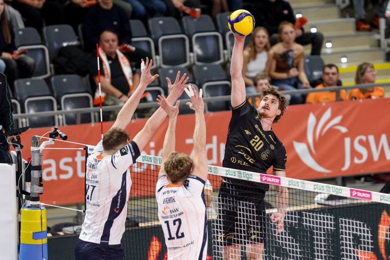 Volleyball. PlusLiga. JWS Jastrzebski Wegiel - PGE Projekt Warszawa. 01.11.2025