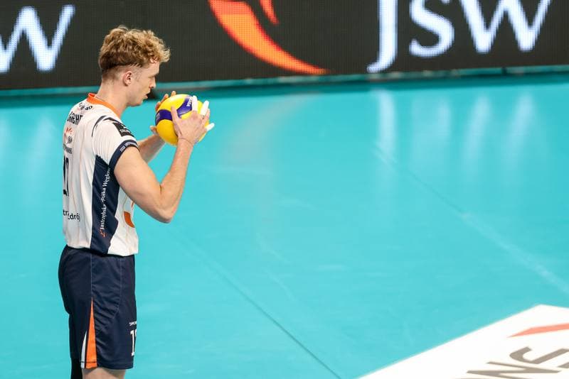 Volleyball. PlusLiga. JWS Jastrzebski Wegiel - PGE Projekt Warszawa. 01.11.2025