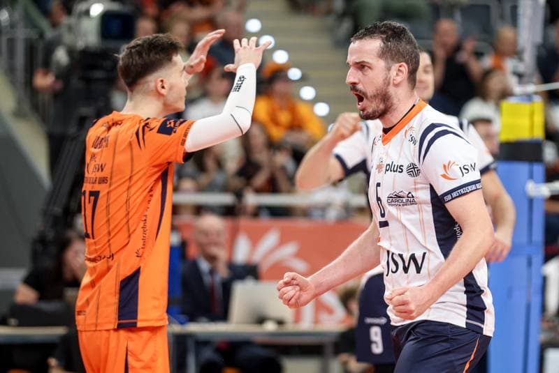 Volleyball. PlusLiga. JWS Jastrzebski Wegiel - PGE Projekt Warszawa. 01.11.2025