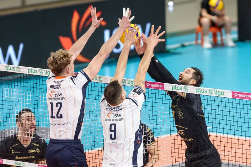 Volleyball. PlusLiga. JWS Jastrzebski Wegiel - PGE Projekt Warszawa. 01.11.2025