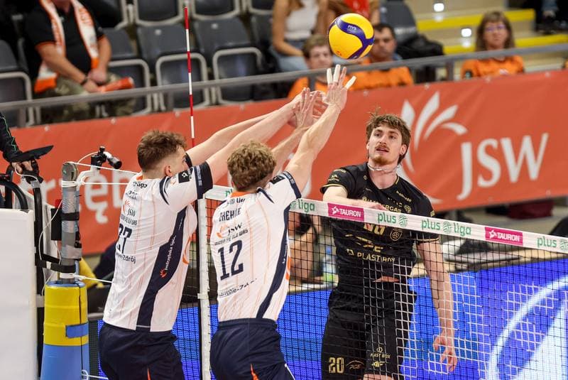 Volleyball. PlusLiga. JWS Jastrzebski Wegiel - PGE Projekt Warszawa. 01.11.2025