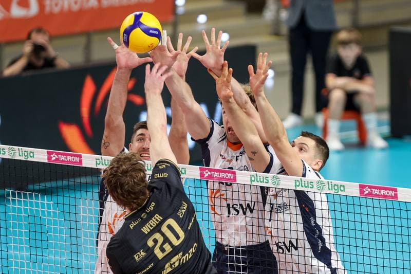 Volleyball. PlusLiga. JWS Jastrzebski Wegiel - PGE Projekt Warszawa. 01.11.2025