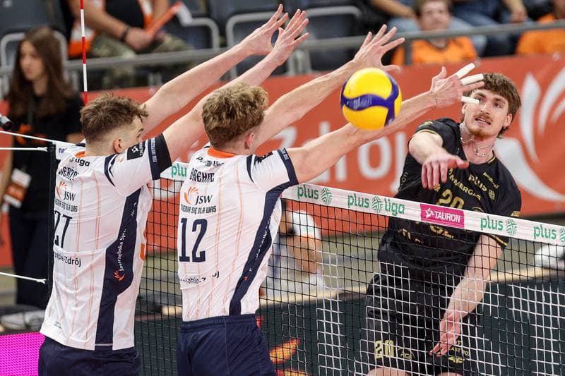Volleyball. PlusLiga. JWS Jastrzebski Wegiel - PGE Projekt Warszawa. 01.11.2025