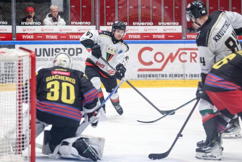 Ice Hockey. Tauron Hokej Liga. GKS Tychy - BS Polonia Bytom. 02.11.2025