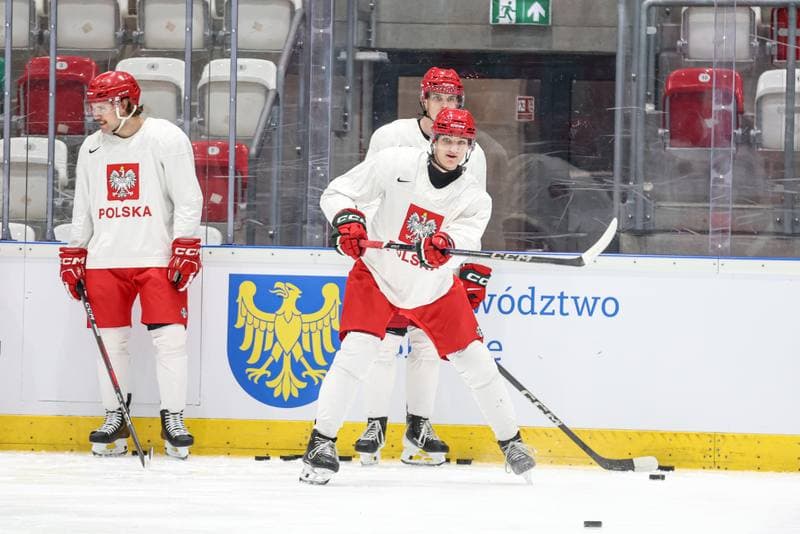 Ice Hockey. Poland national team. Training. 04.11.2025