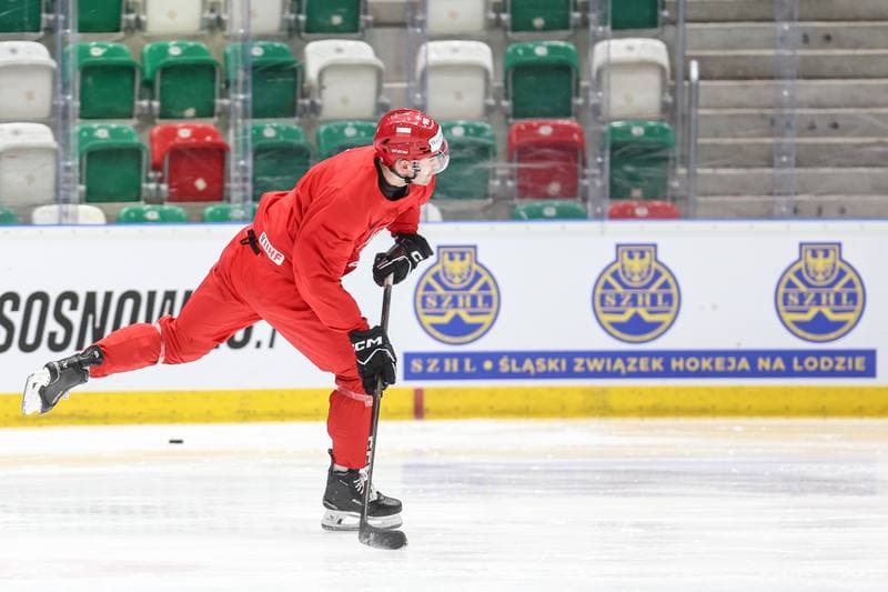 Ice Hockey. Poland national team. Training. 04.11.2025