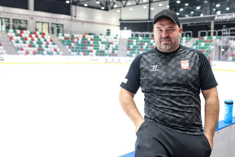 Ice Hockey. Poland national team. Training. 04.11.2025
