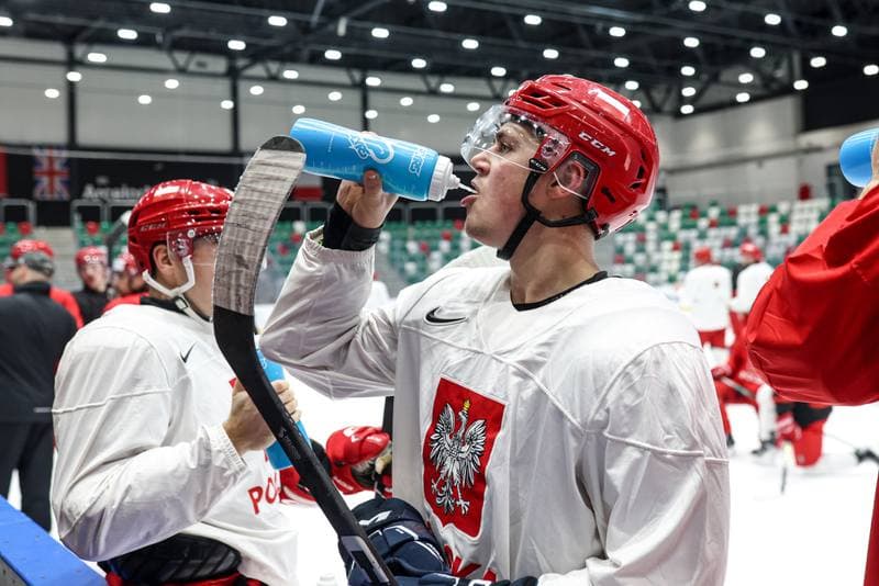 Ice Hockey. Poland national team. Training. 04.11.2025