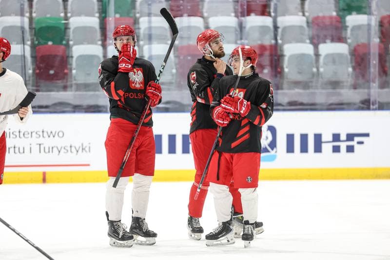 Ice Hockey. Poland national team. Training. 04.11.2025