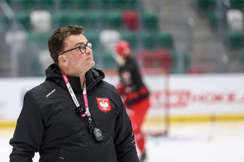 Ice Hockey. Poland national team. Training. 04.11.2025