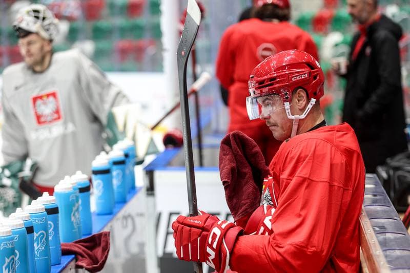 Ice Hockey. Poland national team. Training. 04.11.2025