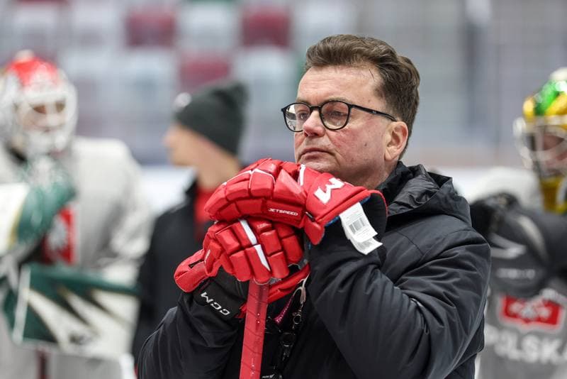 Ice Hockey. Poland national team. Training. 04.11.2025