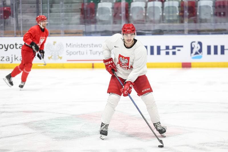 Ice Hockey. Poland national team. Training. 04.11.2025