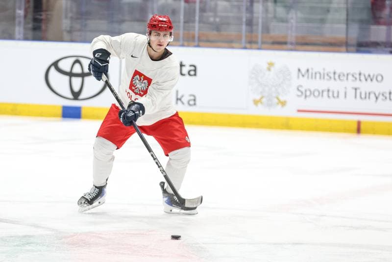 Ice Hockey. Poland national team. Training. 04.11.2025