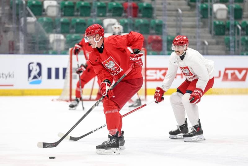 Ice Hockey. Poland national team. Training. 04.11.2025