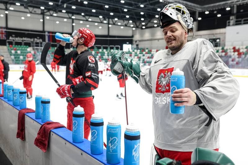 Ice Hockey. Poland national team. Training. 04.11.2025