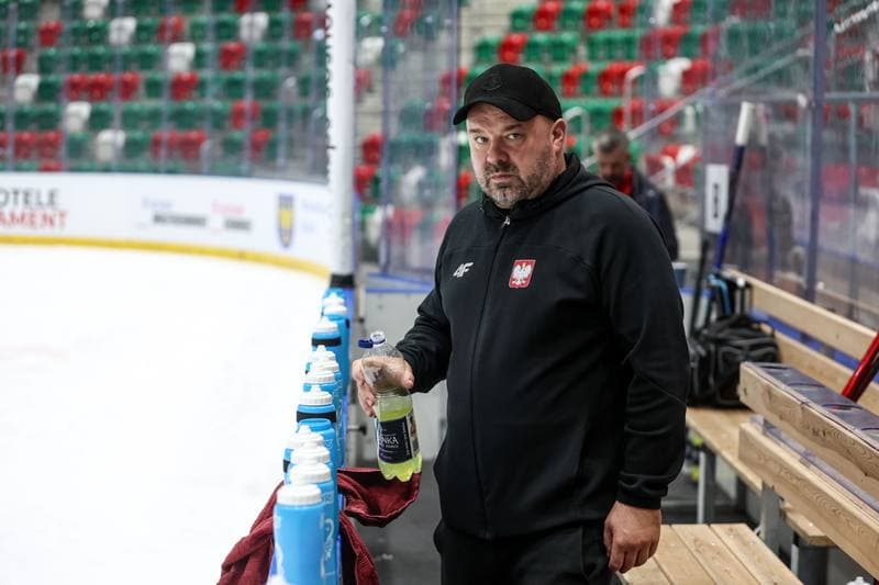 Ice Hockey. Poland national team. Training. 04.11.2025