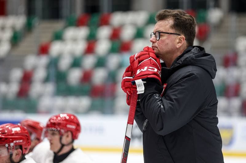 Ice Hockey. Poland national team. Training. 04.11.2025
