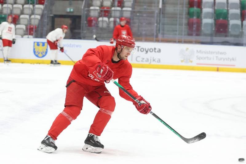 Ice Hockey. Poland national team. Training. 04.11.2025