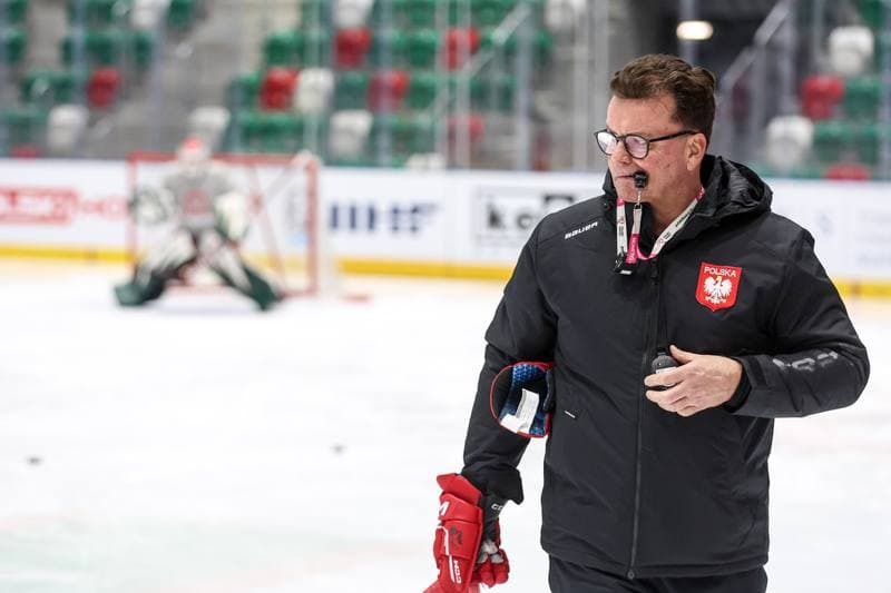 Ice Hockey. Poland national team. Training. 04.11.2025