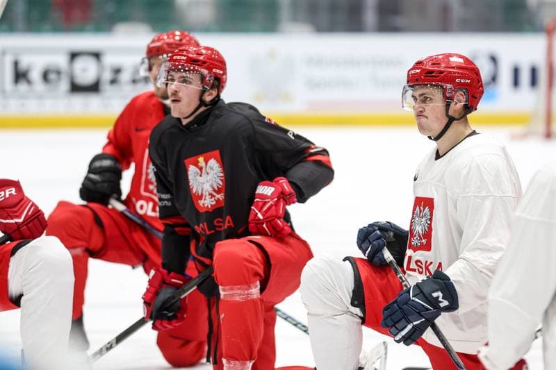 Ice Hockey. Poland national team. Training. 04.11.2025