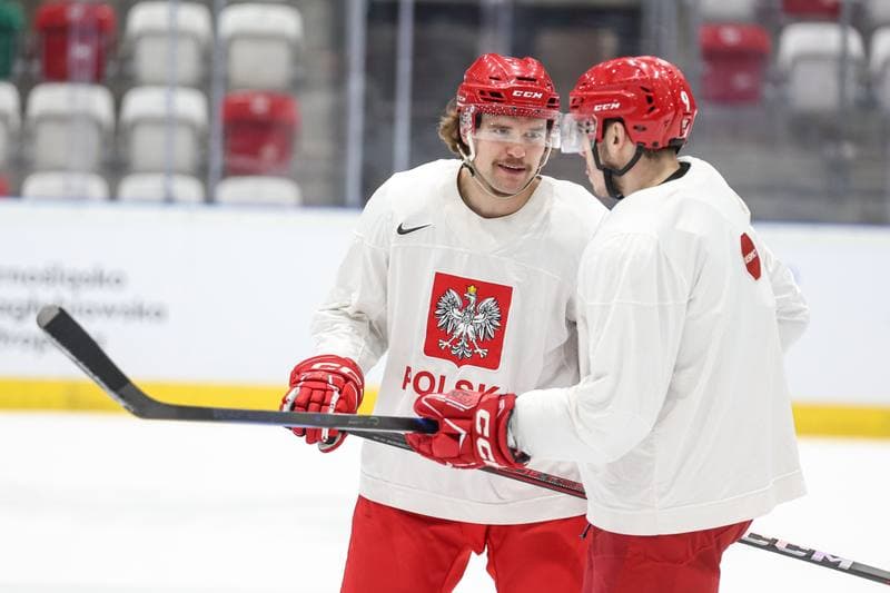 Ice Hockey. Poland national team. Training. 04.11.2025