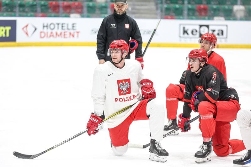 Ice Hockey. Poland national team. Training. 04.11.2025