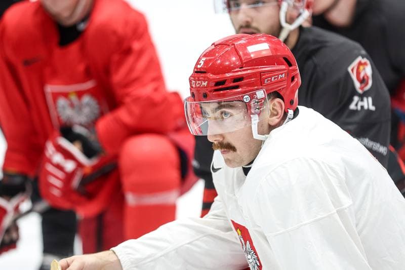 Ice Hockey. Poland national team. Training. 04.11.2025