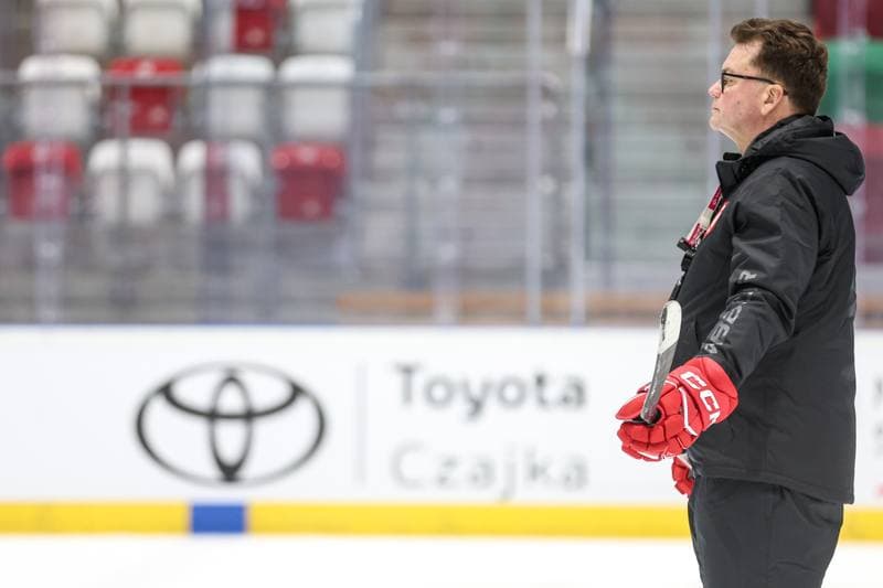 Ice Hockey. Poland national team. Training. 04.11.2025