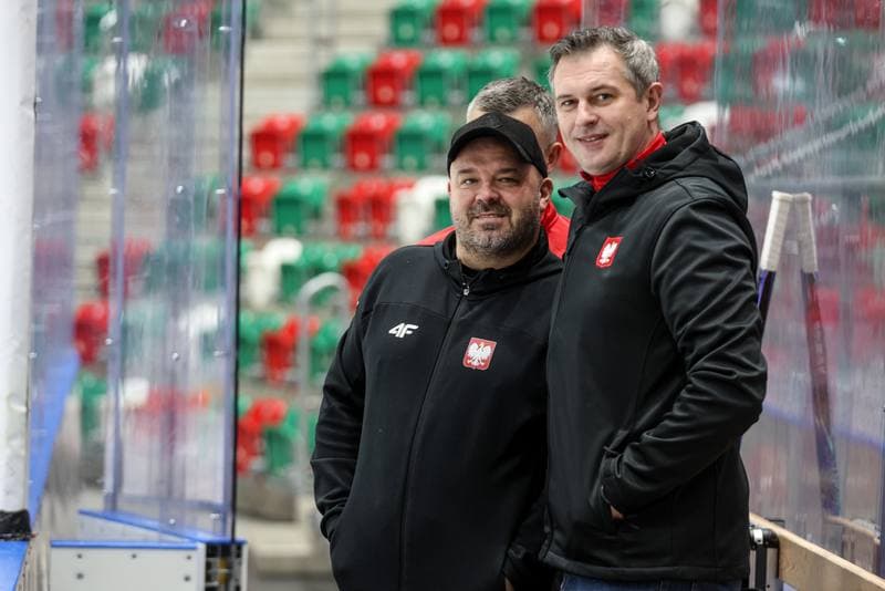 Ice Hockey. Poland national team. Training. 04.11.2025