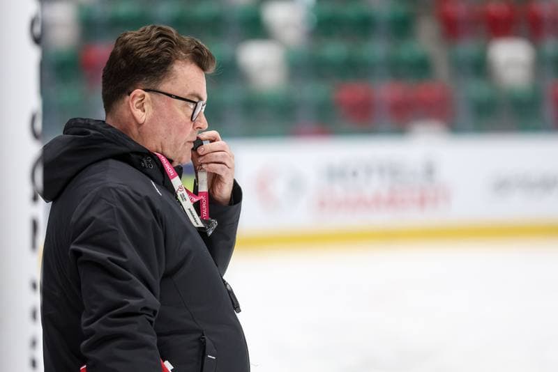 Ice Hockey. Poland national team. Training. 04.11.2025