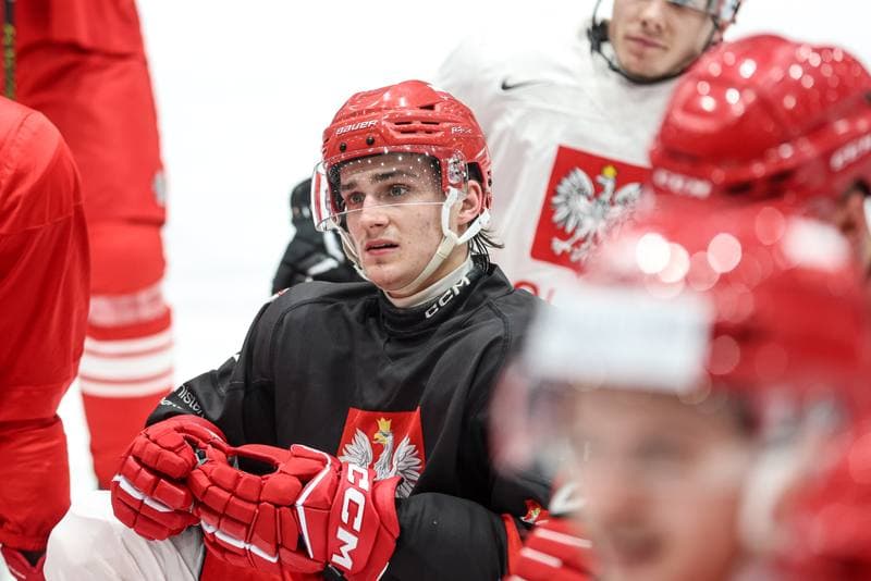 Ice Hockey. Poland national team. Training. 04.11.2025