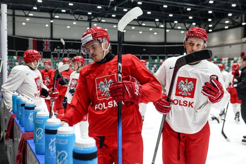Ice Hockey. Poland national team. Training. 04.11.2025