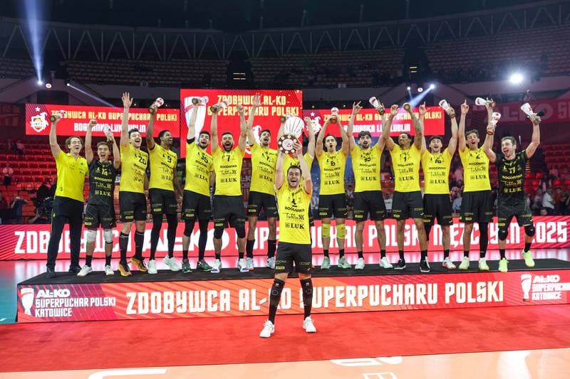 Volleyball. Al-Ko Superpuchar Polski. Bogdanka LUK Lublin - JSW Jastrzebski Wegiel. 05.11.2025
