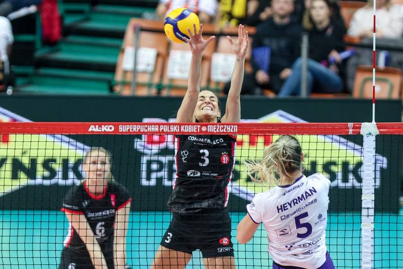 Volleyball. Al-Ko Superpuchar Polski. Developres Rzeszow - LKS Commercecon Lodz. 05.11.2025