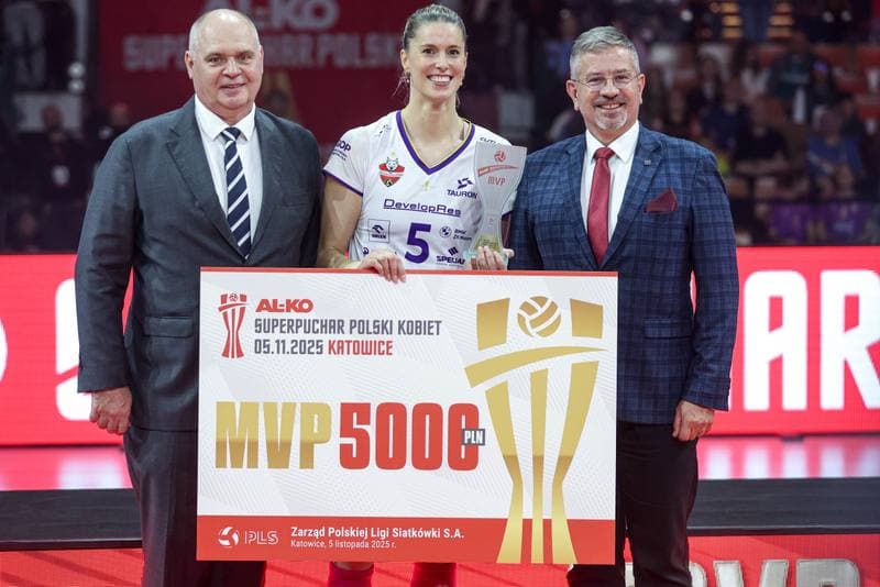 Volleyball. Al-Ko Superpuchar Polski. Developres Rzeszow - LKS Commercecon Lodz. 05.11.2025