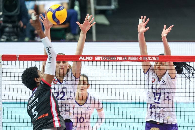 Volleyball. Al-Ko Superpuchar Polski. Developres Rzeszow - LKS Commercecon Lodz. 05.11.2025