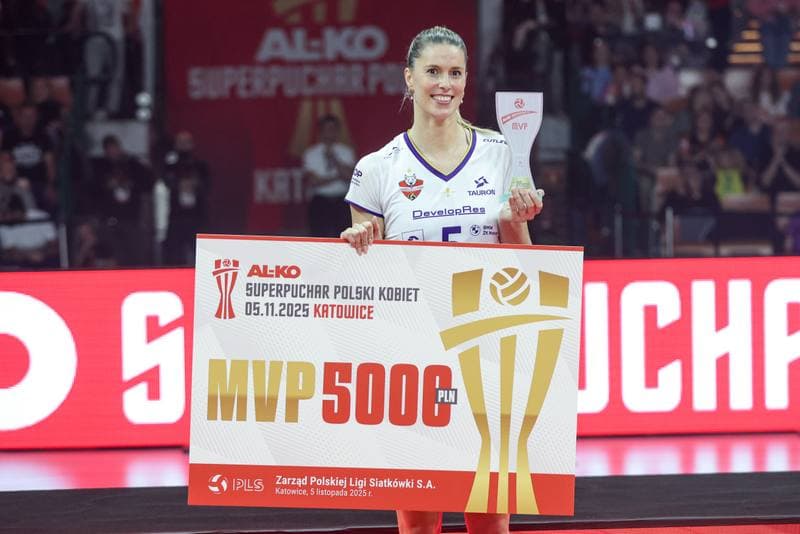 Volleyball. Al-Ko Superpuchar Polski. Developres Rzeszow - LKS Commercecon Lodz. 05.11.2025
