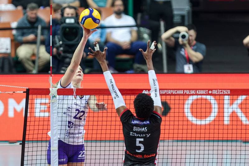 Volleyball. Al-Ko Superpuchar Polski. Developres Rzeszow - LKS Commercecon Lodz. 05.11.2025