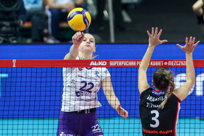 Volleyball. Al-Ko Superpuchar Polski. Developres Rzeszow - LKS Commercecon Lodz. 05.11.2025