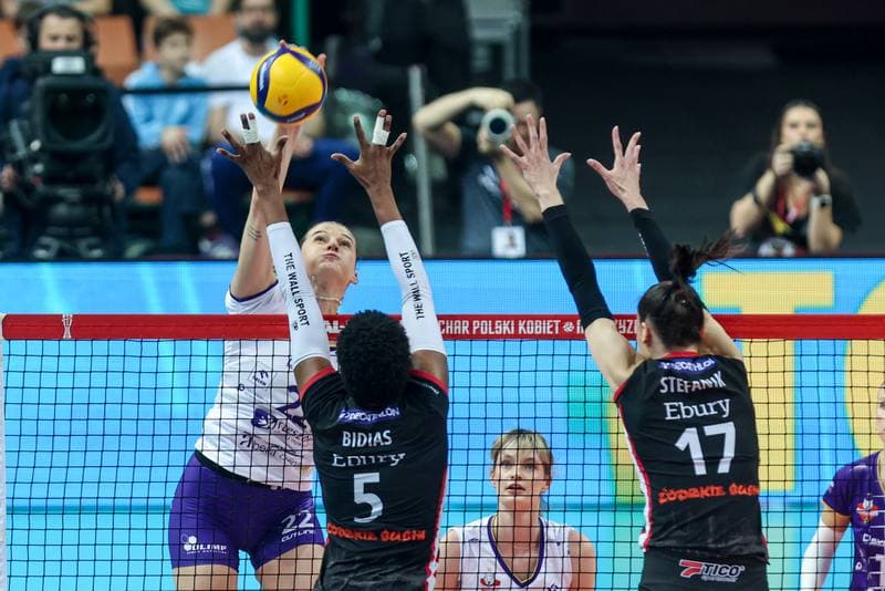 Volleyball. Al-Ko Superpuchar Polski. Developres Rzeszow - LKS Commercecon Lodz. 05.11.2025