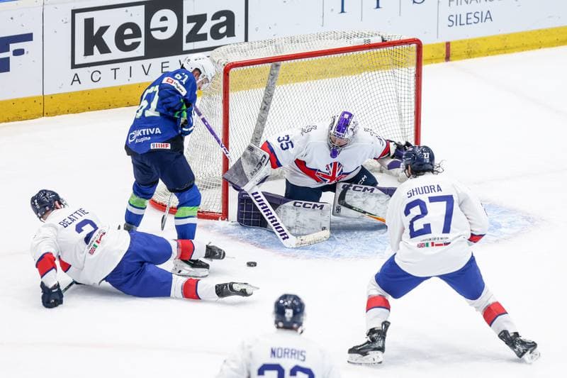Ice Hockey. IIHF European Cup of Nations. Slovenia - Great Britain. 06.11.2025