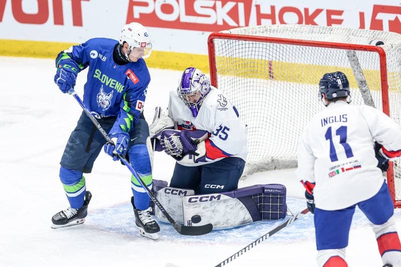 Ice Hockey. IIHF European Cup of Nations. Slovenia - Great Britain. 06.11.2025