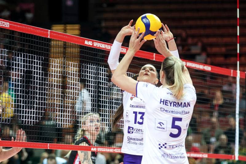 Volleyball. Al-Ko Superpuchar Polski. Developres Rzeszow - LKS Commercecon Lodz. 05.11.2025