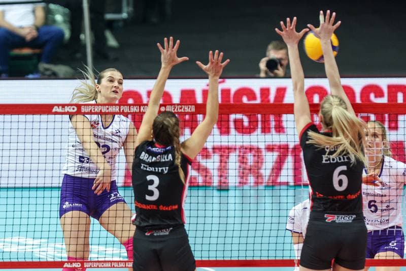 Volleyball. Al-Ko Superpuchar Polski. Developres Rzeszow - LKS Commercecon Lodz. 05.11.2025