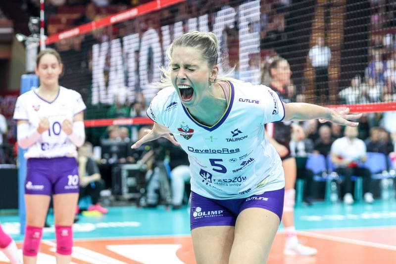 Volleyball. Al-Ko Superpuchar Polski. Developres Rzeszow - LKS Commercecon Lodz. 05.11.2025