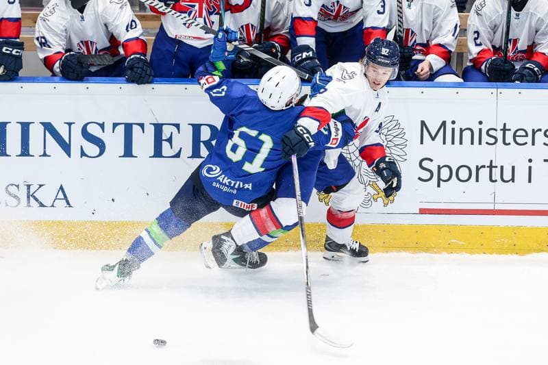 Ice Hockey. IIHF European Cup of Nations. Slovenia - Great Britain. 06.11.2025
